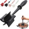 Upgrade Meat Chopper, Heat Resistant Meat Masher for Hamburger, Ground