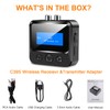 Bluetooth Transmitter Receiver for TV, Audio Adapter for Home Stereo