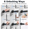 Anweller H1 Fingerprint Door Handle Lock, Smart Keyless Entry Door