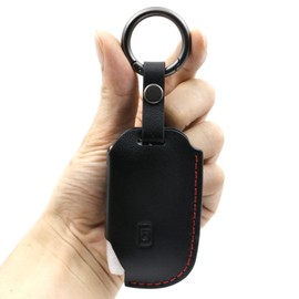 bluqulo for Kia Leather Keychain Case for Kia Cerato Ceed Forte NIRO Sorento Seltos Sportage Soul Telluride