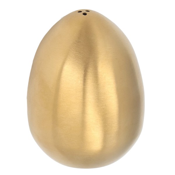 Spice Shaker, Stainless Steel Egg Shaped Spice Jar Pepper Shaker