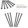 sourcing map 10pcs 3 Inch Door Hinge Pins, Removable Brushed