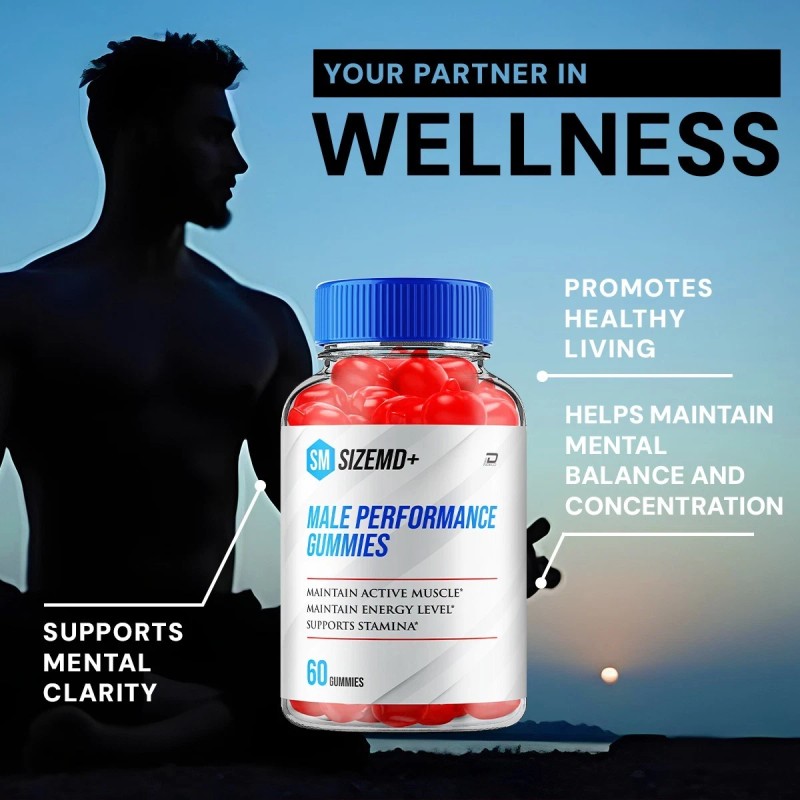 SizeMD+ (2 Pack) SizeMD+ Gummies for Men – Size MD+