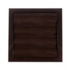 Steinberg14 Brown 125mm / 5'' Plastic Gravity Grille - Ducting