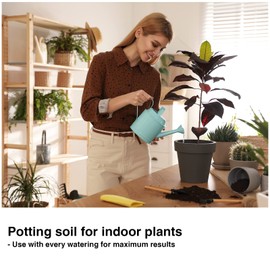 VOCRS Hydroponic Nutrient Plant Food Supplies - Suitable for Both Hydroponics Growing System and Soil Planting, Compatible with All Indoor Herb Garden Plants Accessories