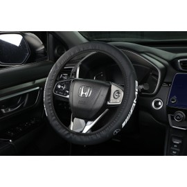 for AMG Car Steering Wheel Cover Custom, Universal Size Leather Car Steering Wheel Cover, Non-Slip, Breathable, for Car Accessories