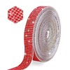 Self Adhesive Red Crystal Rhinestone Strips Diamond Ribbon Bling Gemstone