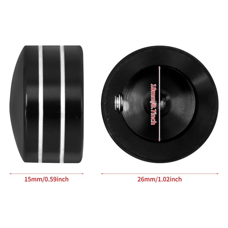 HDBUBALUS Rear Sprocket Bolts Flat Bolt Cap Cover Kit For