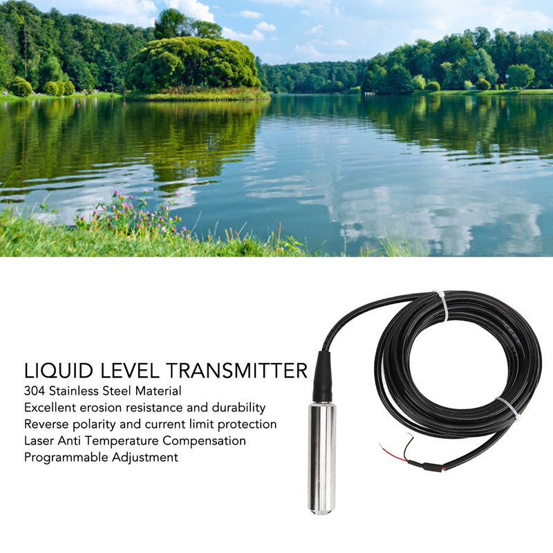 Liquid Level Sensor Throw in Type 6m Cable 0 to