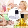 Clear Glass Roller Bottles with Plastic Ball,Deodorant Roll On Bottles