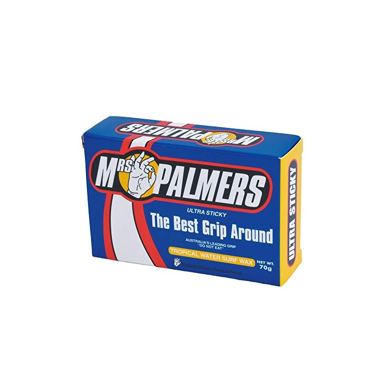 Mrs Palmers Ultra Sticky Surf Wax One Size Tropical
