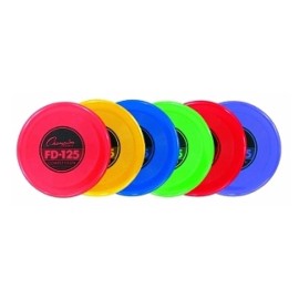 Champion Sports 9.5 Inch Plastic Disc Durable Outdoor Toy Assorted Colors
