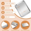 Stainless Steel Baking Sheet Set of 2, Deedro Cookie Sheet