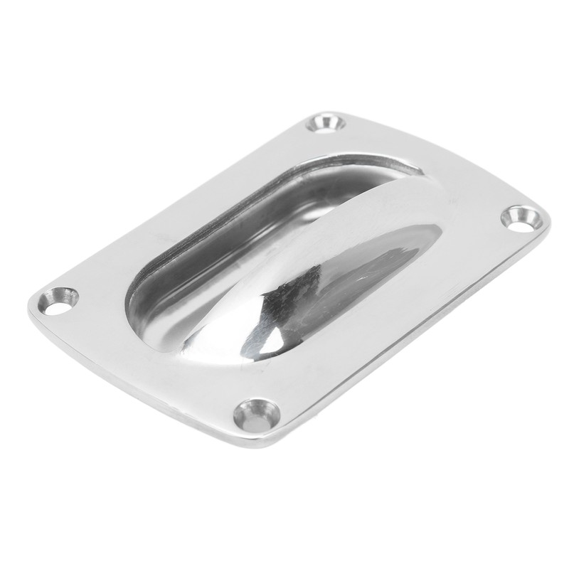 Flush Pull Handle Marine Grade Stainless Steel Mirror Polishing Recessed