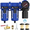 ATINY 3/8" NPT Air Dryer System,Double Air Filters,Air Compressor Filter