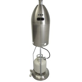 Dyna-Glo DGPH202SS Premium Stainless Steel Propane Patio Heater - 48,000 BTU
