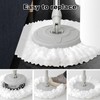 5pcs Mop Head Replacement for Standard Rotating Universal Spin Mop