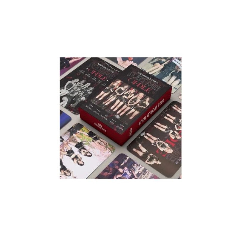 55 Photocards I-dle - World Tour G-idle