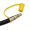 Meter Star 12 Ft Quick Connect Liquid Propane Hose for