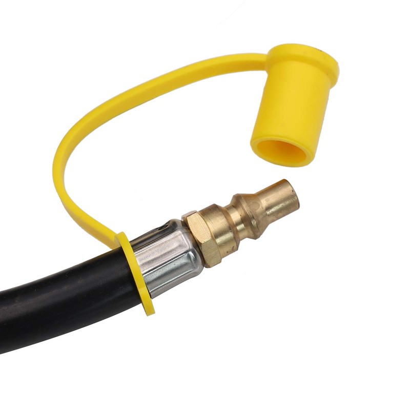 Meter Star 12 Ft Quick Connect Liquid Propane Hose for