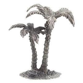 DANFORTH – Palm Tree Nativity Figurine – Handcrafted Pewter Nativity Figurine – 4 5/8” Tall, Made in USA