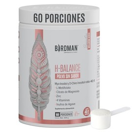 BIRDMAN H-Balance | Myo & D-Chiro Inositol, Citrato de Magnesio, Vitaminas y Zinc | Alta Concentración en Proporción 40:1 | Fórmula Premium Sin Aditiv