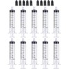 10ml Syringe-s with Caps (10pcs) for Pets or Industrial &