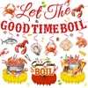 17pcs Seafood Boil Party Supplies - NO DIY