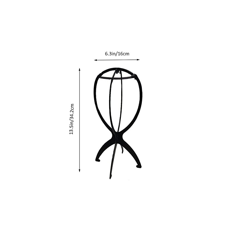 Mydio 3-Piece Plastic Hat Stand - Durable, Stable Cap Rack