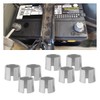 2 Pair Battery Post Shims, Pure Lead Anode Cathode Sleeves,