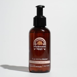 WHOLESOME HIPPY Age Defying Silk Peptide Face Wash 4oz