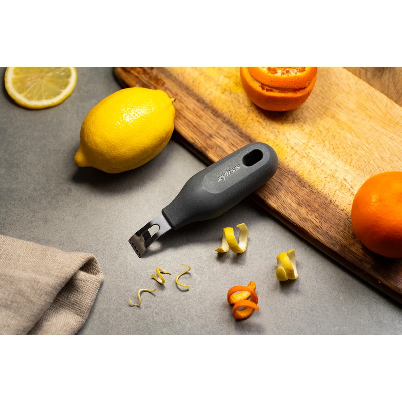 Zyliss 2 in 1 Zester, Citrus Grater/Zester with Coarse and