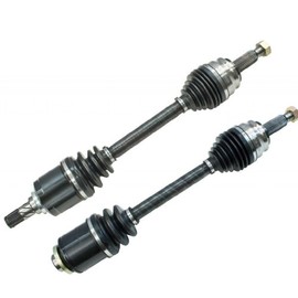 DTA DC21332136 front Left Right Pair - 2 New Premium CV Axles Compatible with 2007-2012 Jeep Compass, Liberty, FWD 2.4L; FWD 2.0L Manual Trans; 2007-2009 Caliber 2.4L Only