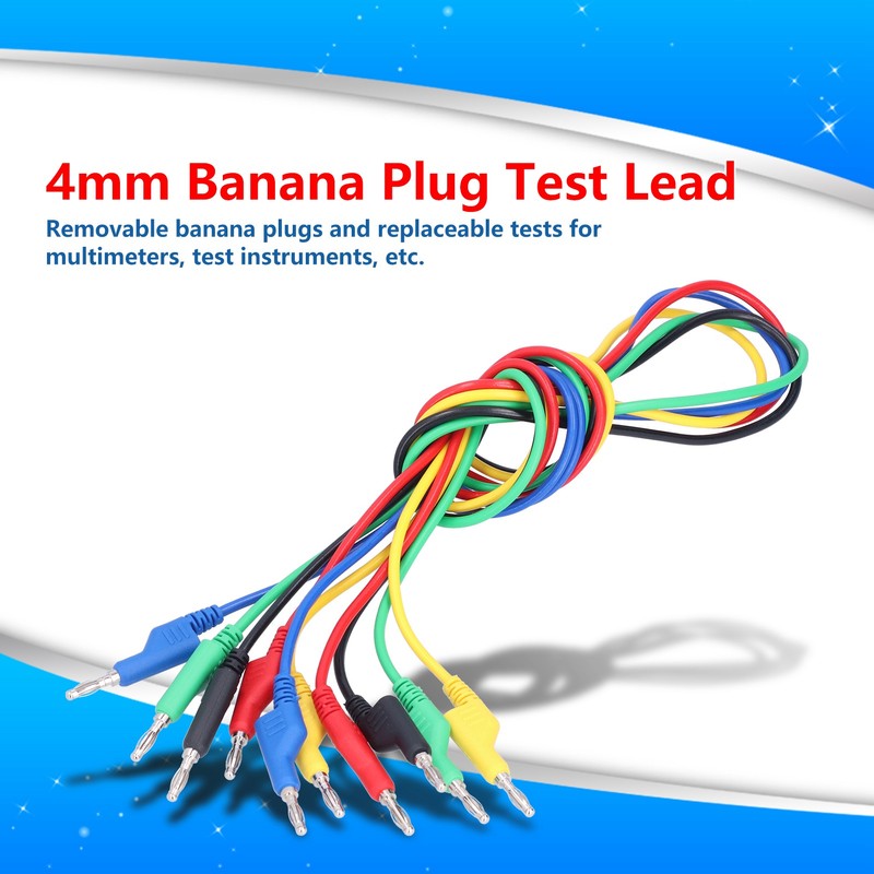 J70054 Double Lantern Banana Plug Test Lead Safe Accurate Durable
