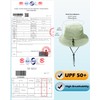 Waterproof Bucket Hat for Women Men Rain Hat UPF 50+