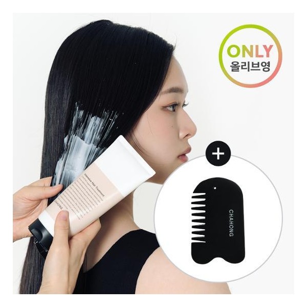 Cha Hong [Exclusive Project] Cha Hong Intensive Hair Treatment 200ml Special (+Free Black Stone Care Brush) / 차홍 [단독기획] 차홍 인텐시브 헤어 트리트먼트 200ml 기획 (+블랙 스톤 케어 브러시 증정)