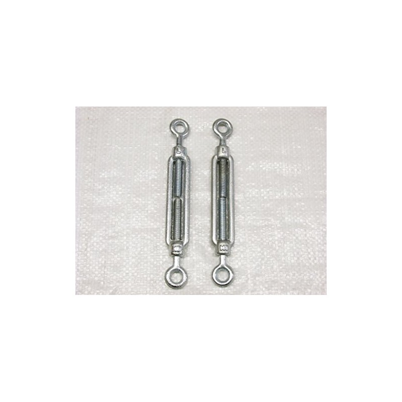 x2 M8 Eye to Eye Straining Screw Turnbuckle