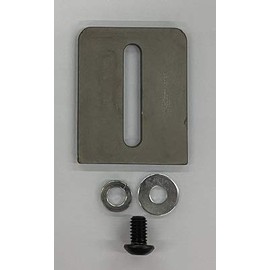 Baldor Grinder Tongue Guard (Plain Stainless Steel), 6-8" Baldor Grinders, QTY. 1 EACH