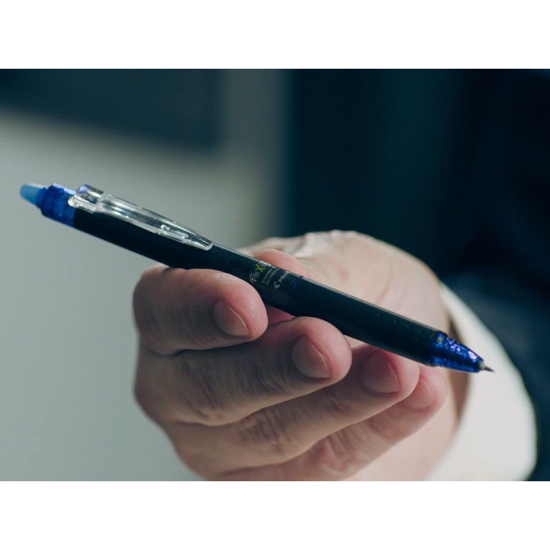 Pilot Frixion Point Clicker Pen - 0.5mm Fine Synergy Tip