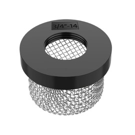 Stainless Steel Mesh Strainer ¾ Inch -14, Aerator Screen Compatible with Livewell Pump, Corrosion Resistant MA-023 Screw on Industrial Plumbing Inline Strainers,Enhancing Filtering and Aeration
