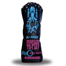 A-ONE GOLF PERFORMANCE HEADCOVERS (FAIRWAY WOOD - HOUSTON WE HAVE LIFT OFF)