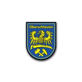 Sticker Upper Silesia Opole Poland Upper Silesia Badge 6 x 7 cm A817