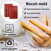 VITAPREP Finger Biscuit Silicone Molds, 2 Pack 8 Cavity Cereal