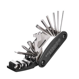 DeepCrush 16 in 1 Bicycle Multitool Bike Tools Kit with Bike Tire Hex Spoke Wrench, Multi Function Accessories Set for Road Mountain Bikes