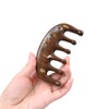 TAN MUJIANG Palm-Sized Wood Comb Worry-free | Bamboo & Crane