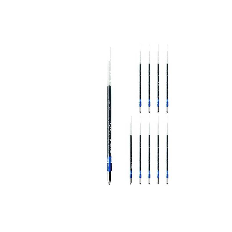 三菱鉛筆 uni 油性ボールペン 替芯 超・低摩擦ジェットストリームインク 0.7mm 黒 [10本セット] SXR-80-07
