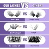 Madam Fifi Fluffy Lash Clusters, 156 Lightweight Clusters Individual lashes,