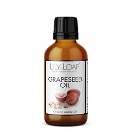 Lily & Loaf Grapeseed Organic Carrier Oil | 100% Pure & Natural | 50ml