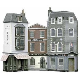 Superquick 1:72 Hotel, Offices and Restaurant Low Relief Card Kit C1