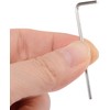 TOP-VIGOR 10Pcs 1/16 Inch Hex Key Wrench, Metric CR-V L